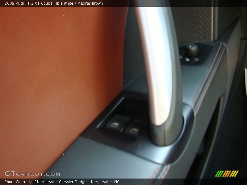 Ibis White / Madras Brown 2009 Audi TT 2.0T Coupe