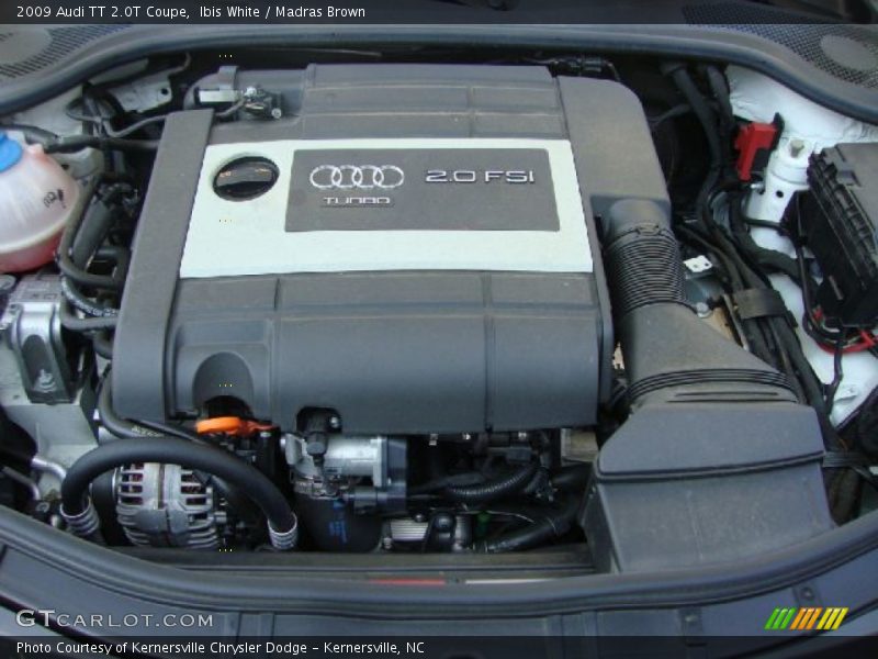  2009 TT 2.0T Coupe Engine - 2.0 Liter FSI Turbocharged DOHC 16-Valve VVT 4 Cylinder