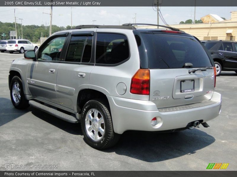 Liquid Silver Metallic / Light Gray 2005 GMC Envoy SLE