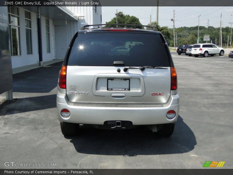 Liquid Silver Metallic / Light Gray 2005 GMC Envoy SLE