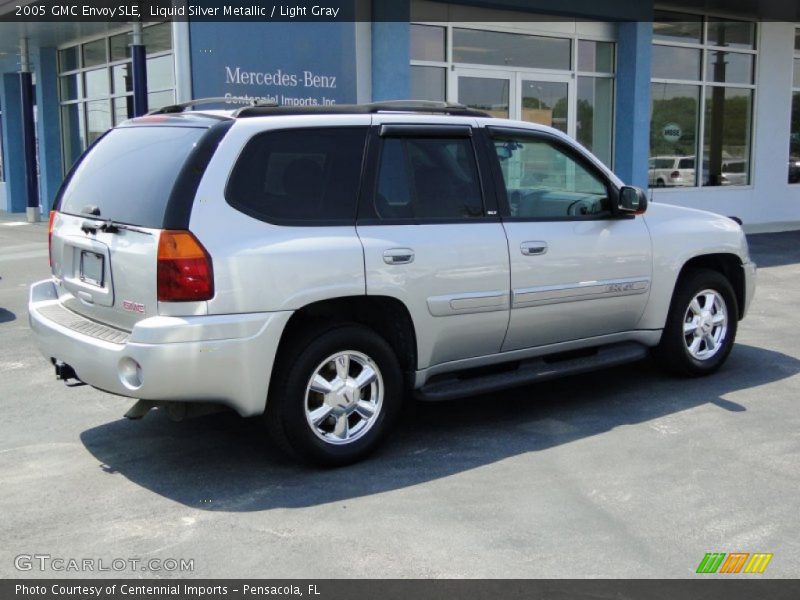 Liquid Silver Metallic / Light Gray 2005 GMC Envoy SLE