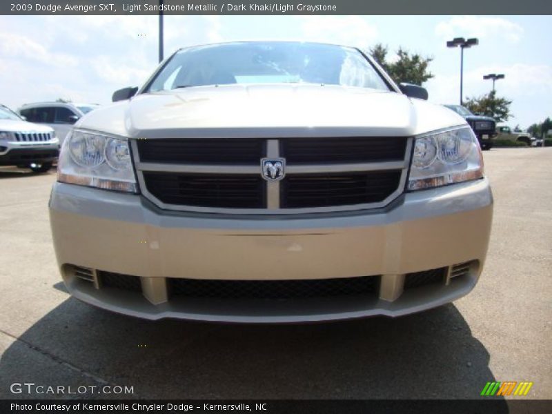 Light Sandstone Metallic / Dark Khaki/Light Graystone 2009 Dodge Avenger SXT