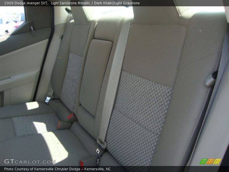 Light Sandstone Metallic / Dark Khaki/Light Graystone 2009 Dodge Avenger SXT