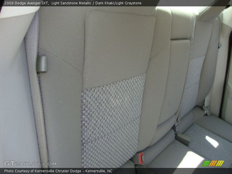 Light Sandstone Metallic / Dark Khaki/Light Graystone 2009 Dodge Avenger SXT