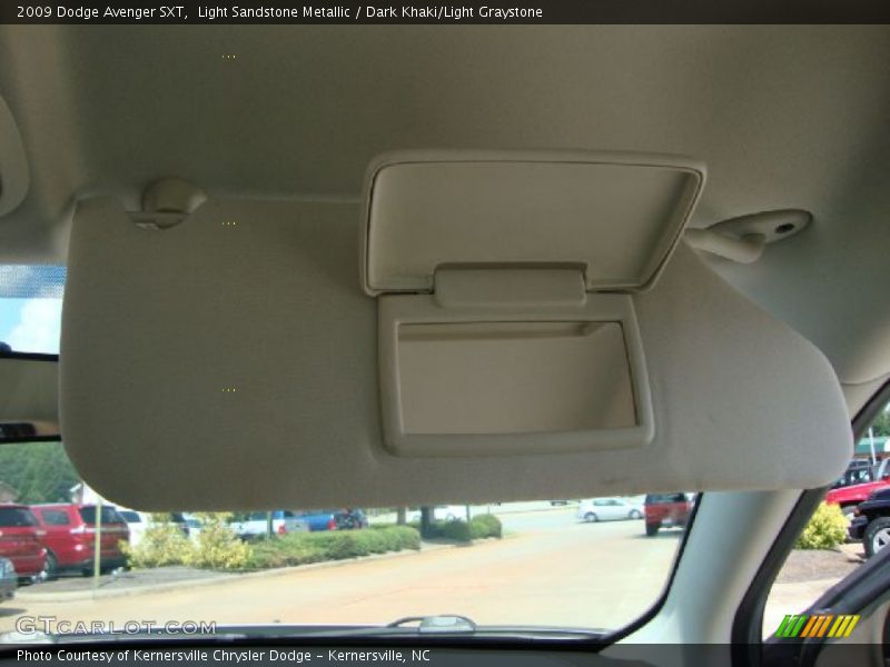 Light Sandstone Metallic / Dark Khaki/Light Graystone 2009 Dodge Avenger SXT
