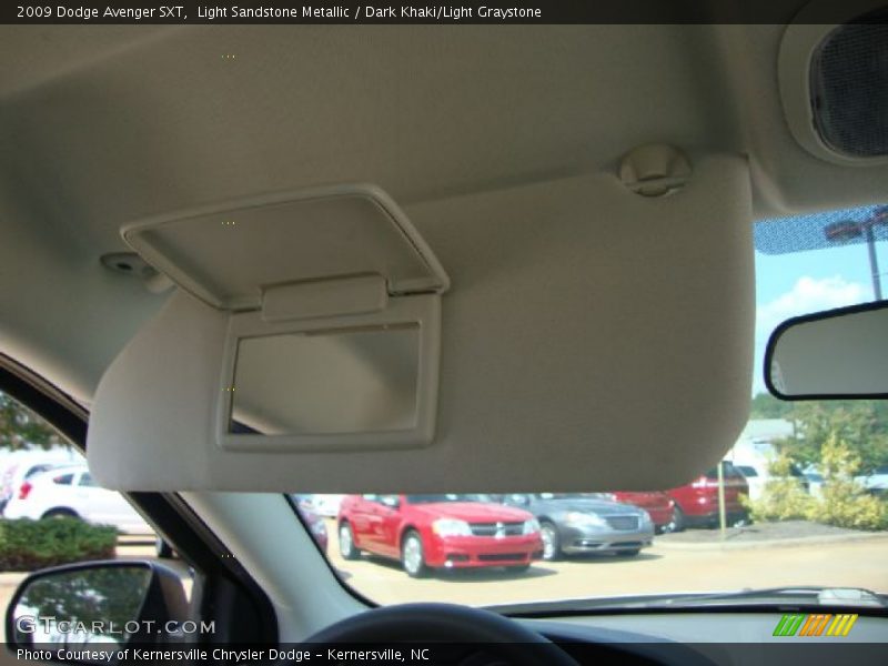 Light Sandstone Metallic / Dark Khaki/Light Graystone 2009 Dodge Avenger SXT