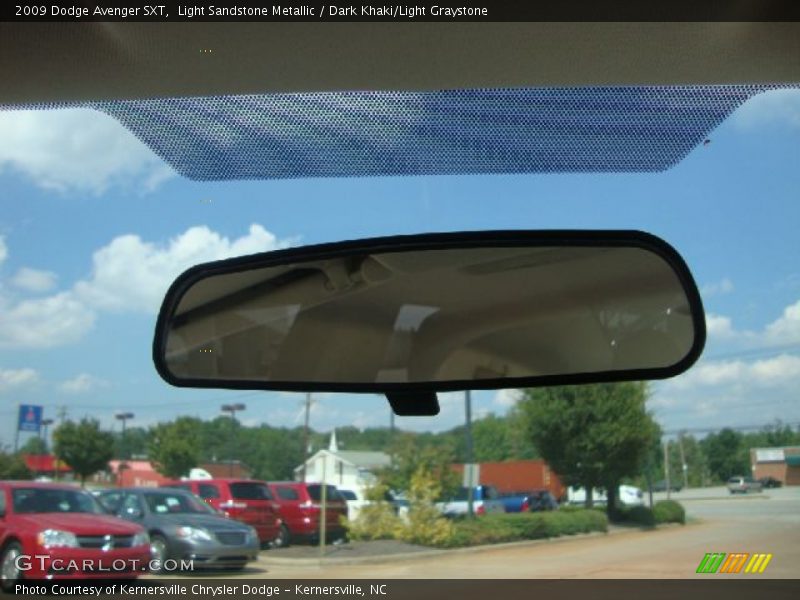 Light Sandstone Metallic / Dark Khaki/Light Graystone 2009 Dodge Avenger SXT