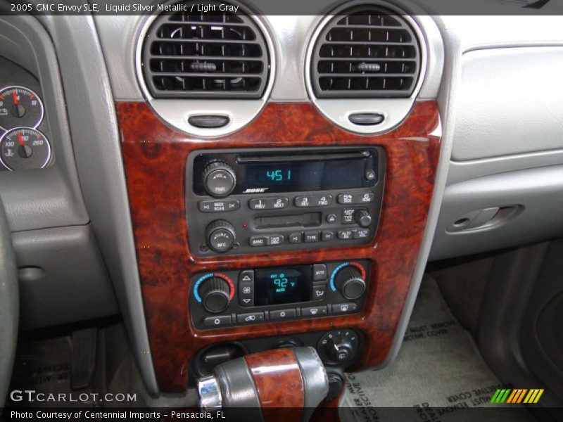 Liquid Silver Metallic / Light Gray 2005 GMC Envoy SLE