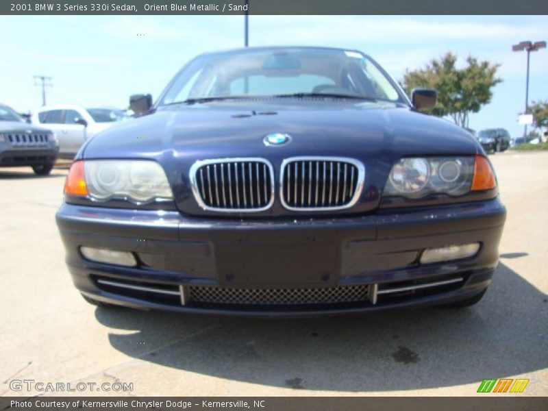 Orient Blue Metallic / Sand 2001 BMW 3 Series 330i Sedan