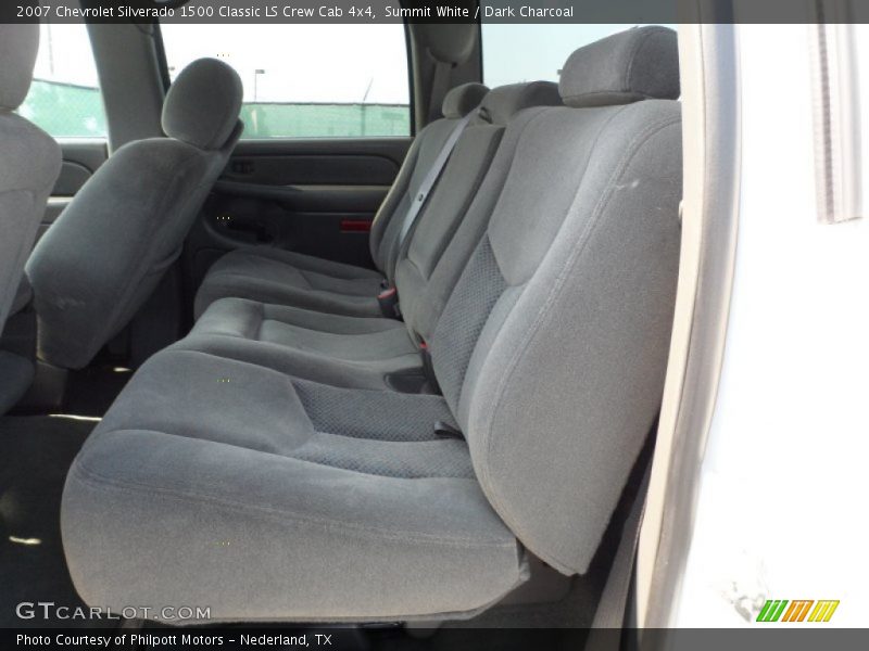 Summit White / Dark Charcoal 2007 Chevrolet Silverado 1500 Classic LS Crew Cab 4x4