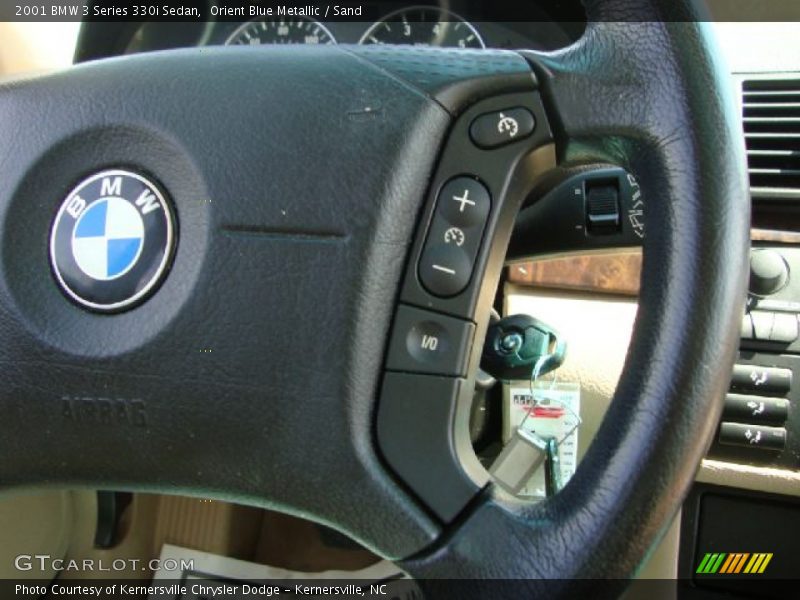 Orient Blue Metallic / Sand 2001 BMW 3 Series 330i Sedan