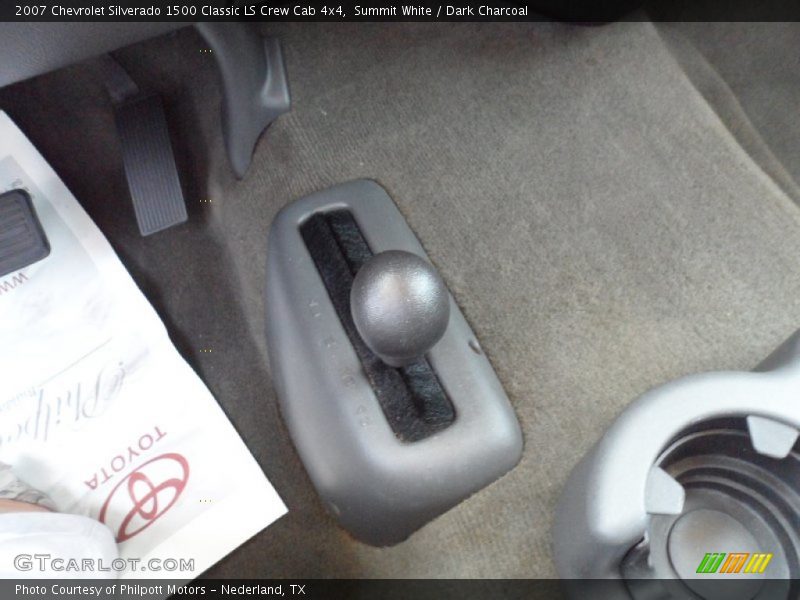 Summit White / Dark Charcoal 2007 Chevrolet Silverado 1500 Classic LS Crew Cab 4x4