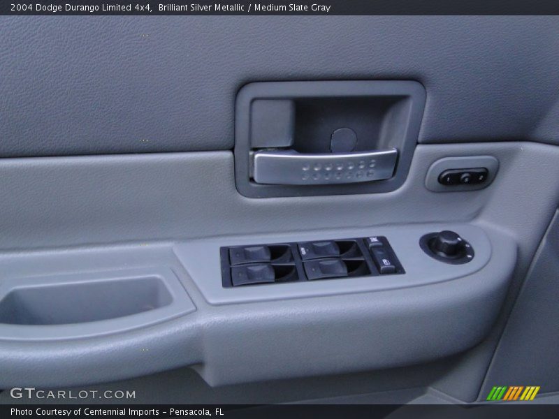 Brilliant Silver Metallic / Medium Slate Gray 2004 Dodge Durango Limited 4x4