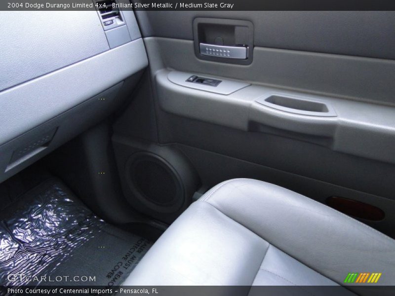 Brilliant Silver Metallic / Medium Slate Gray 2004 Dodge Durango Limited 4x4