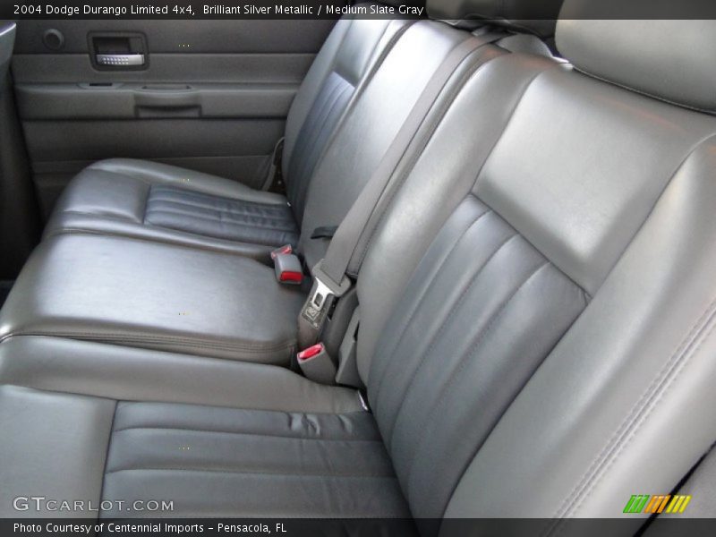 Brilliant Silver Metallic / Medium Slate Gray 2004 Dodge Durango Limited 4x4