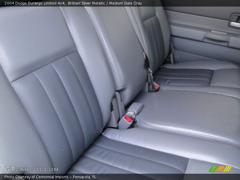 Brilliant Silver Metallic / Medium Slate Gray 2004 Dodge Durango Limited 4x4