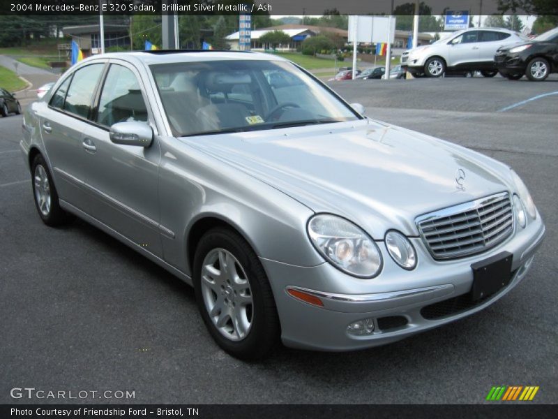 Brilliant Silver Metallic / Ash 2004 Mercedes-Benz E 320 Sedan