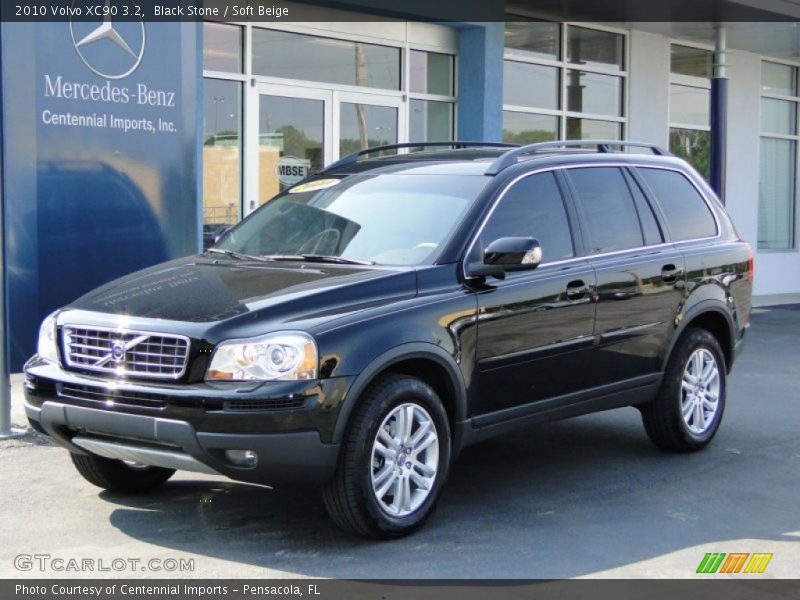 Black Stone / Soft Beige 2010 Volvo XC90 3.2
