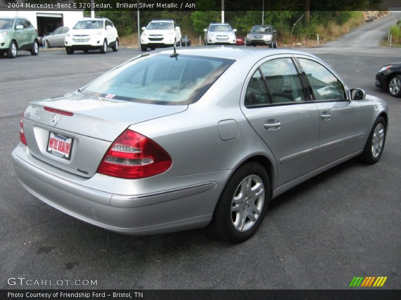 Brilliant Silver Metallic / Ash 2004 Mercedes-Benz E 320 Sedan
