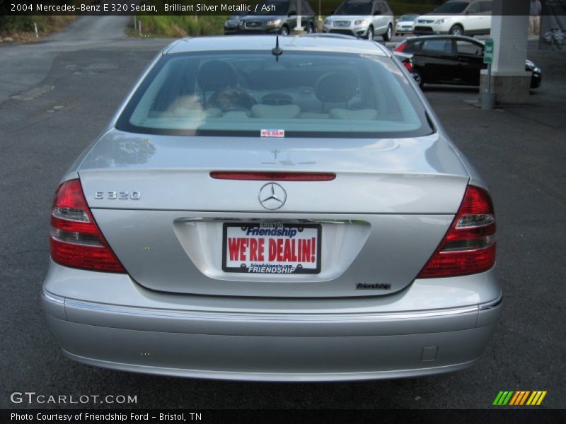 Brilliant Silver Metallic / Ash 2004 Mercedes-Benz E 320 Sedan