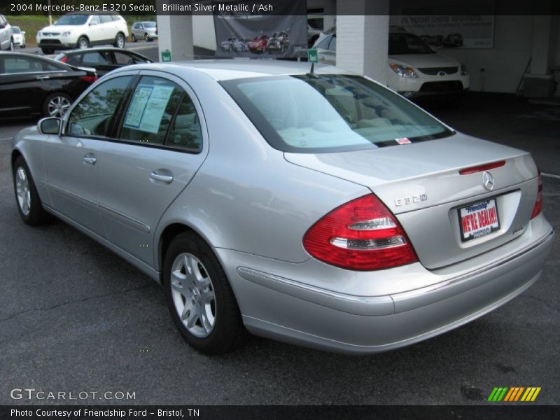 Brilliant Silver Metallic / Ash 2004 Mercedes-Benz E 320 Sedan
