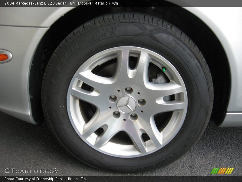 Brilliant Silver Metallic / Ash 2004 Mercedes-Benz E 320 Sedan
