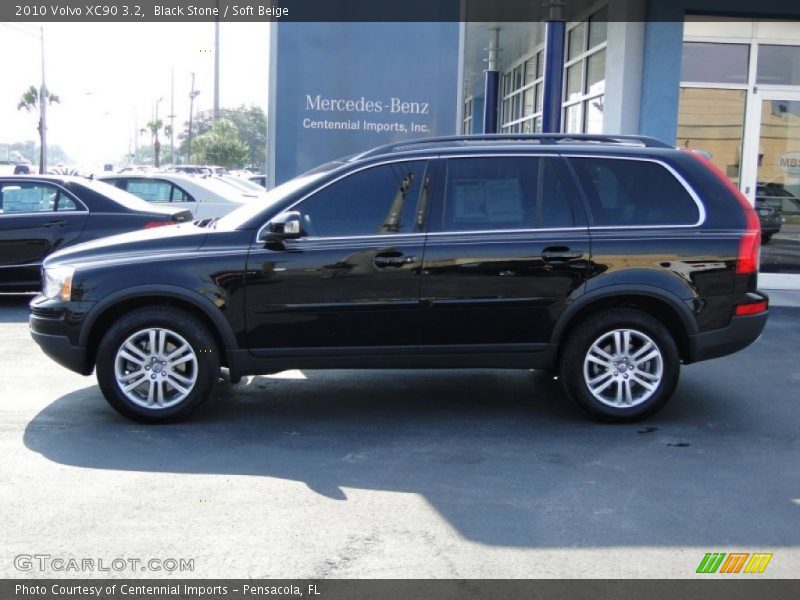 Black Stone / Soft Beige 2010 Volvo XC90 3.2