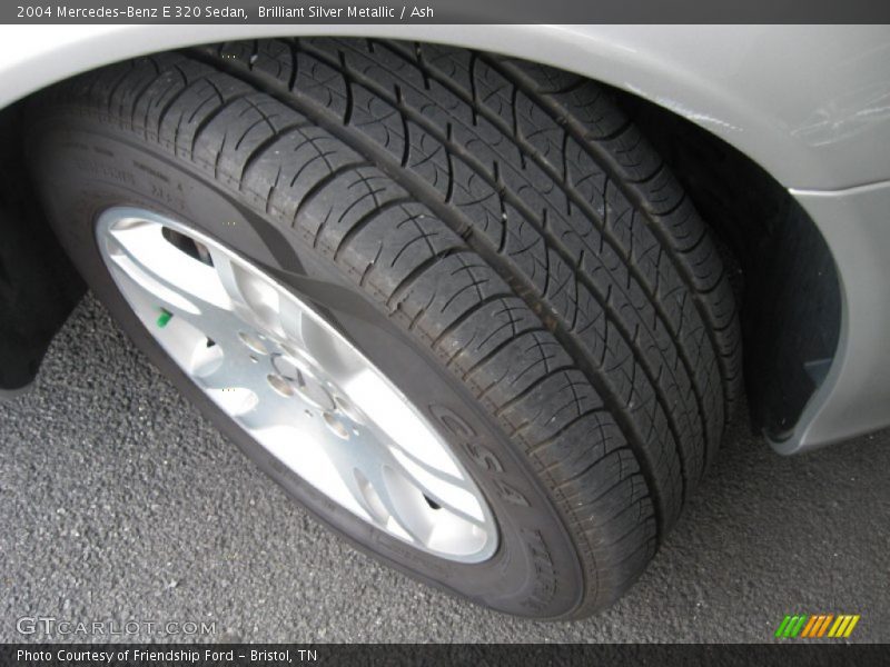 Brilliant Silver Metallic / Ash 2004 Mercedes-Benz E 320 Sedan