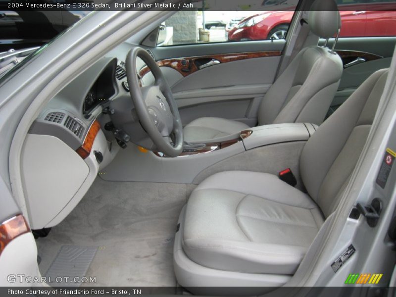 Brilliant Silver Metallic / Ash 2004 Mercedes-Benz E 320 Sedan
