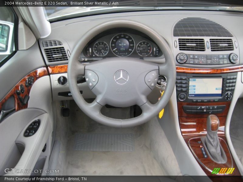 Brilliant Silver Metallic / Ash 2004 Mercedes-Benz E 320 Sedan