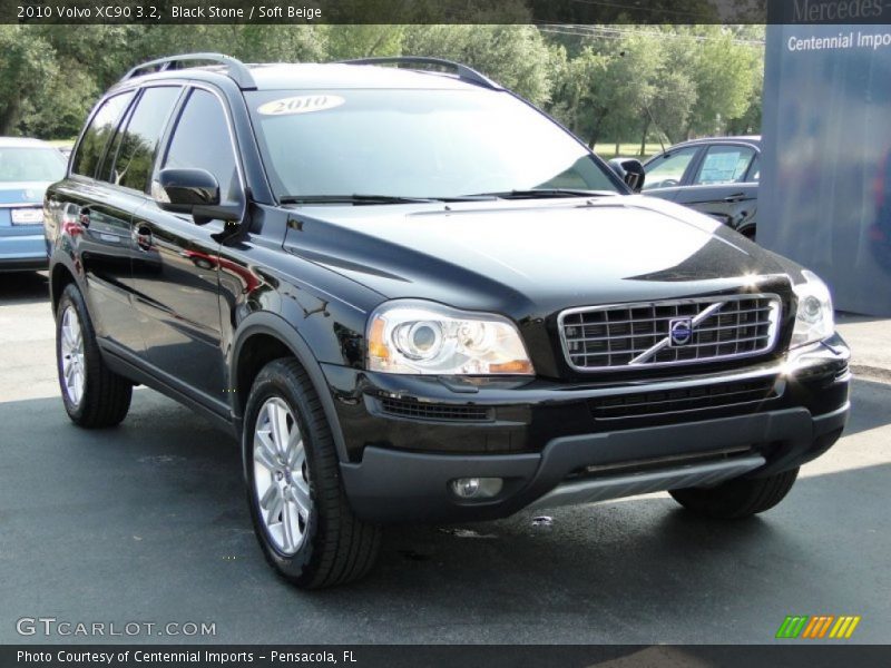 Black Stone / Soft Beige 2010 Volvo XC90 3.2