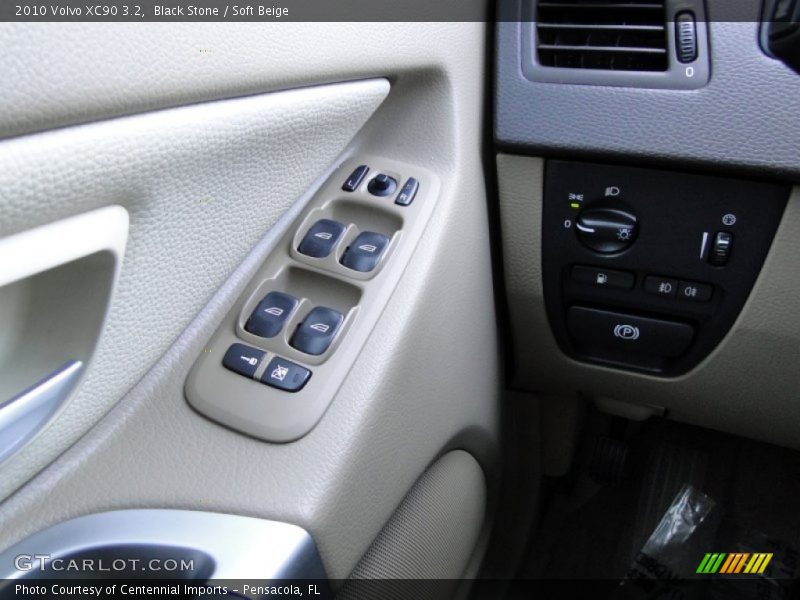 Black Stone / Soft Beige 2010 Volvo XC90 3.2