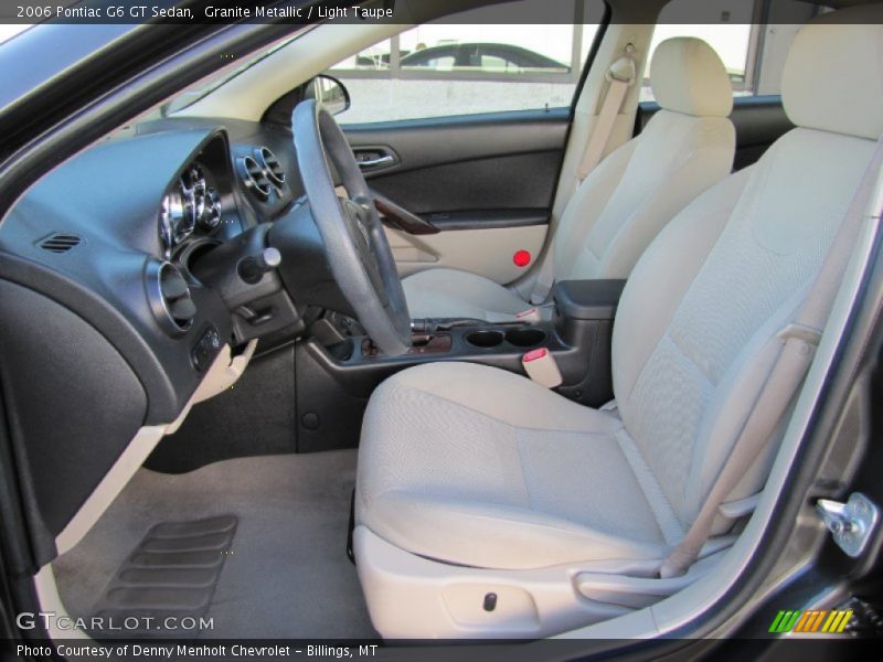 Granite Metallic / Light Taupe 2006 Pontiac G6 GT Sedan