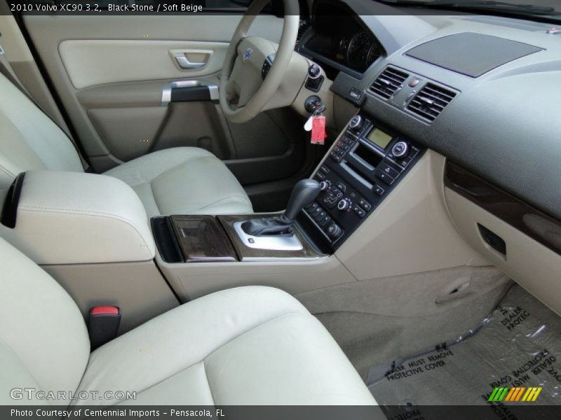 Black Stone / Soft Beige 2010 Volvo XC90 3.2
