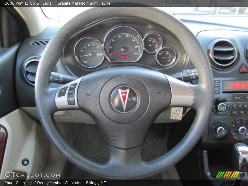 Granite Metallic / Light Taupe 2006 Pontiac G6 GT Sedan
