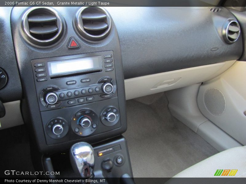 Granite Metallic / Light Taupe 2006 Pontiac G6 GT Sedan
