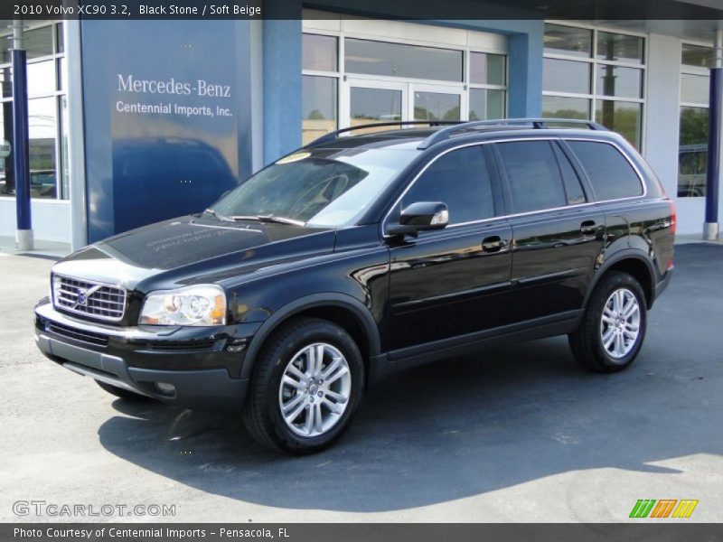Black Stone / Soft Beige 2010 Volvo XC90 3.2