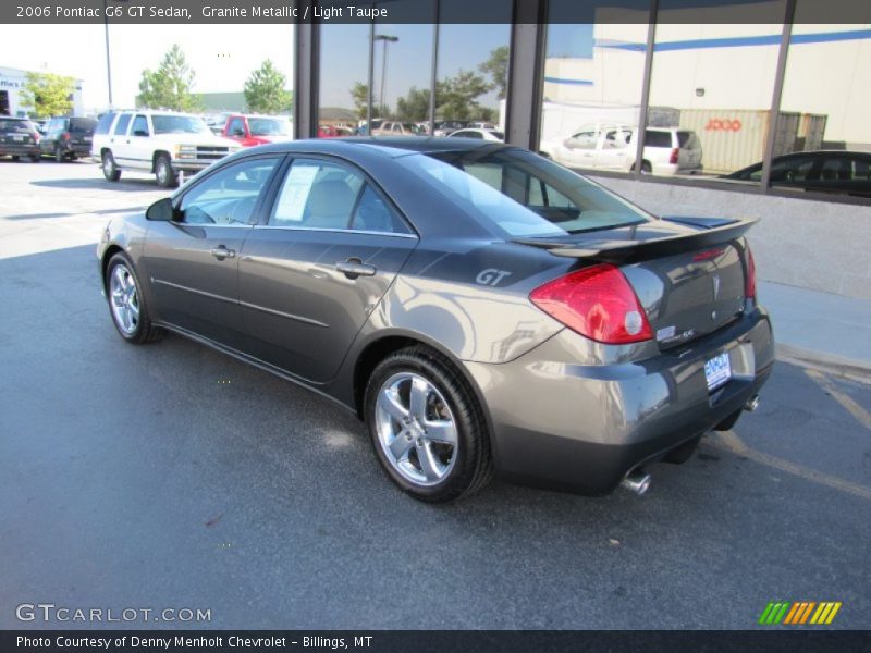 Granite Metallic / Light Taupe 2006 Pontiac G6 GT Sedan