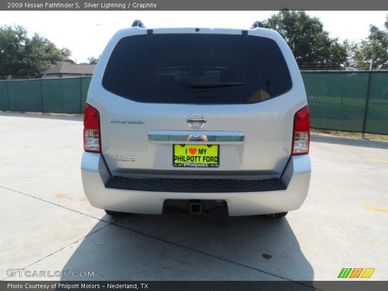 Silver Lightning / Graphite 2009 Nissan Pathfinder S