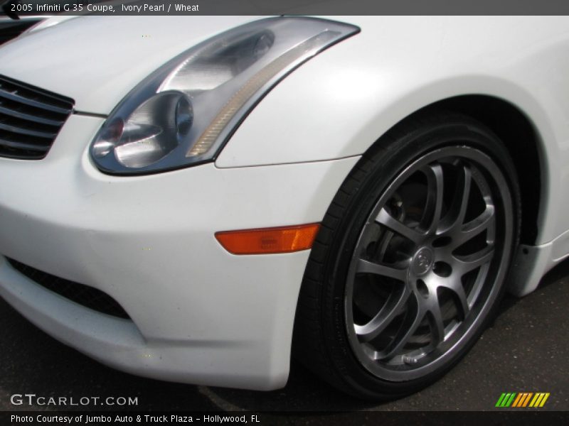 Ivory Pearl / Wheat 2005 Infiniti G 35 Coupe