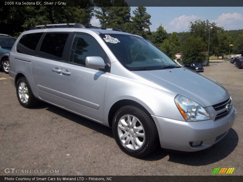 Silver / Gray 2006 Kia Sedona EX