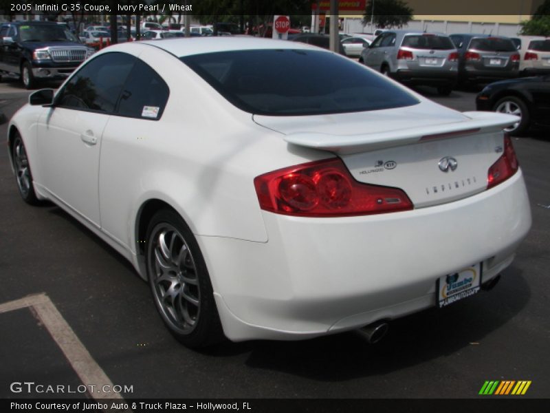  2005 G 35 Coupe Ivory Pearl