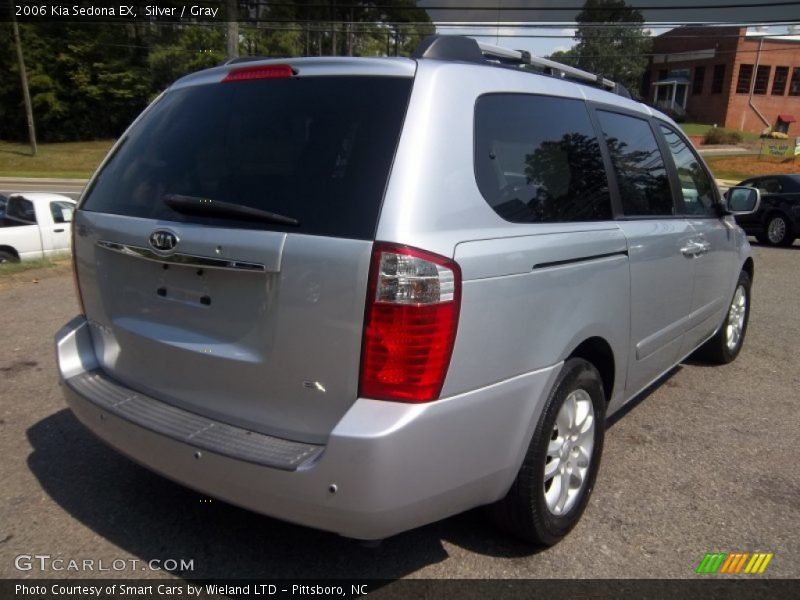 Silver / Gray 2006 Kia Sedona EX