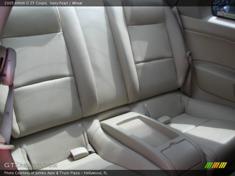 Ivory Pearl / Wheat 2005 Infiniti G 35 Coupe
