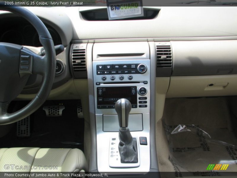Ivory Pearl / Wheat 2005 Infiniti G 35 Coupe