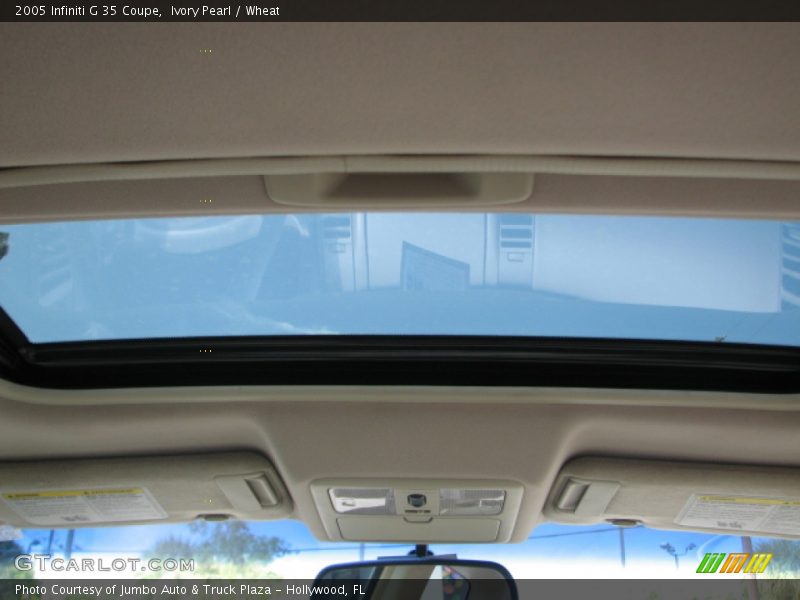 Ivory Pearl / Wheat 2005 Infiniti G 35 Coupe
