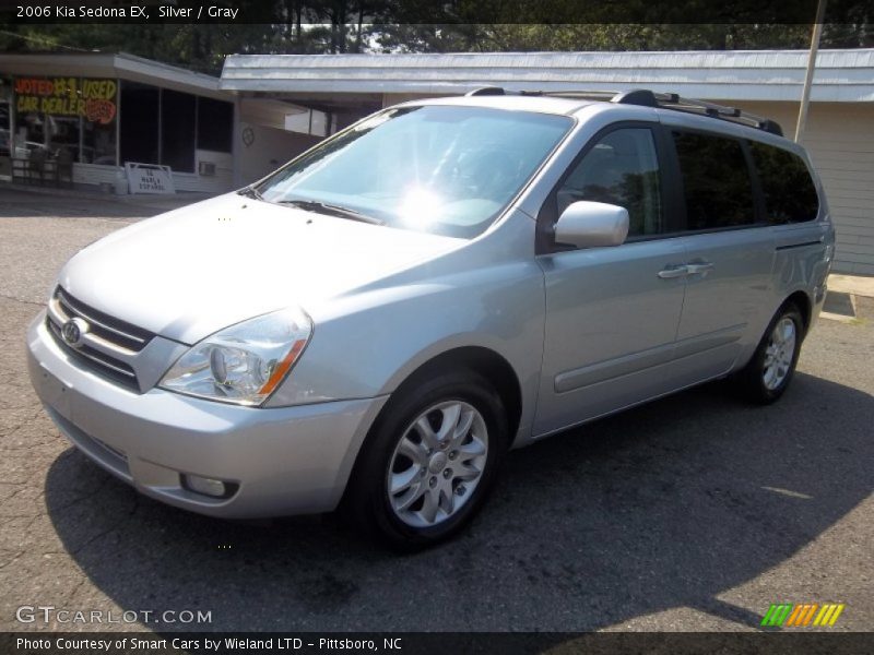 Silver / Gray 2006 Kia Sedona EX