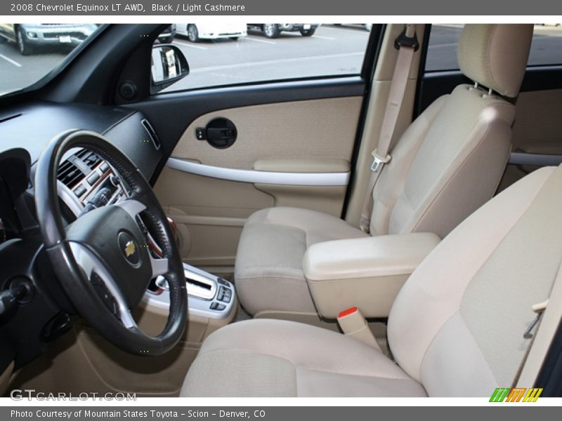 Black / Light Cashmere 2008 Chevrolet Equinox LT AWD