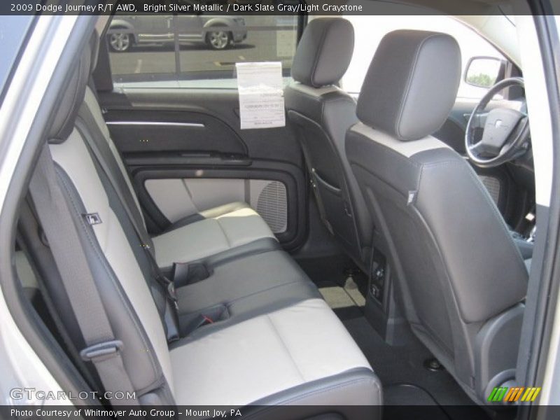Bright Silver Metallic / Dark Slate Gray/Light Graystone 2009 Dodge Journey R/T AWD