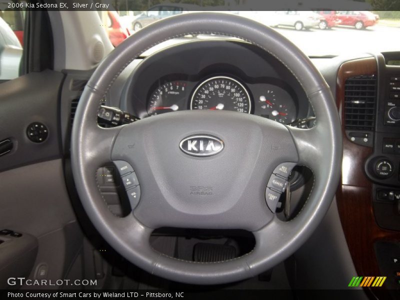 Silver / Gray 2006 Kia Sedona EX
